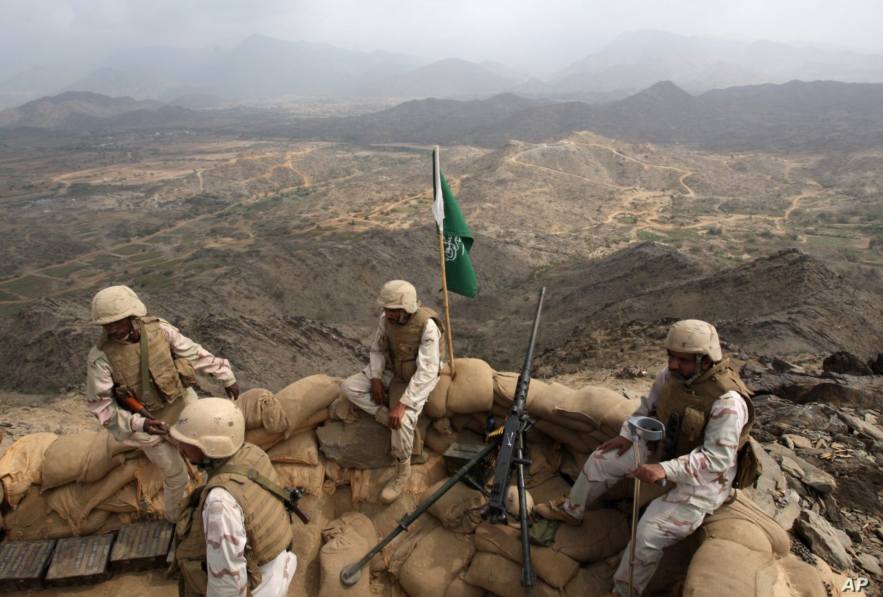 استشهاد خمسة جنود سعوديين في الحدود اليمنية