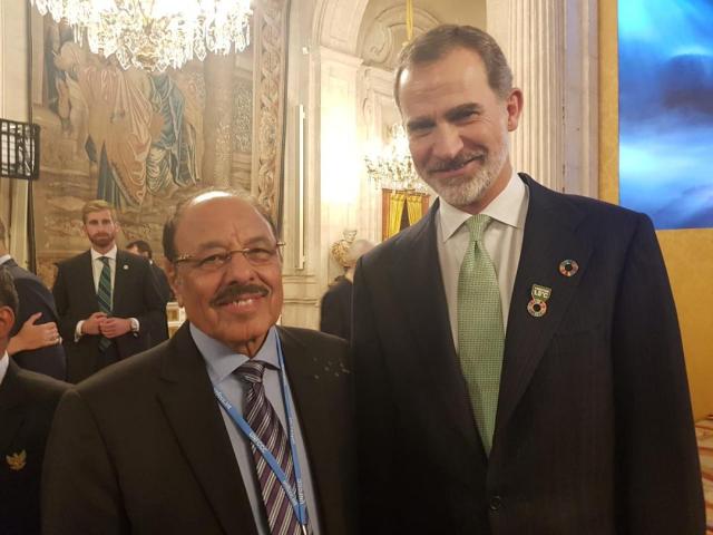 نائب رئيس الجمهورية يبحث العلاقات الثنائية بين اليمن واسبانيا