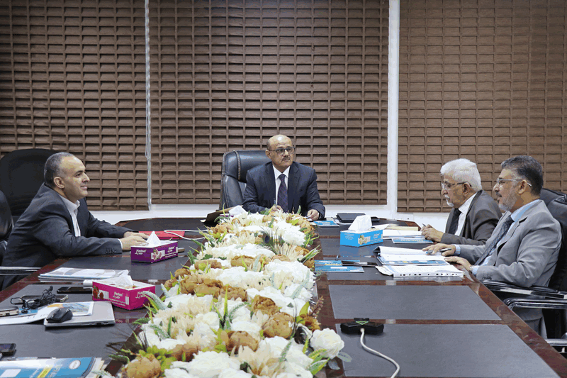 اجتماع مجلس إدارة البنك المركزي اليمني في عدن