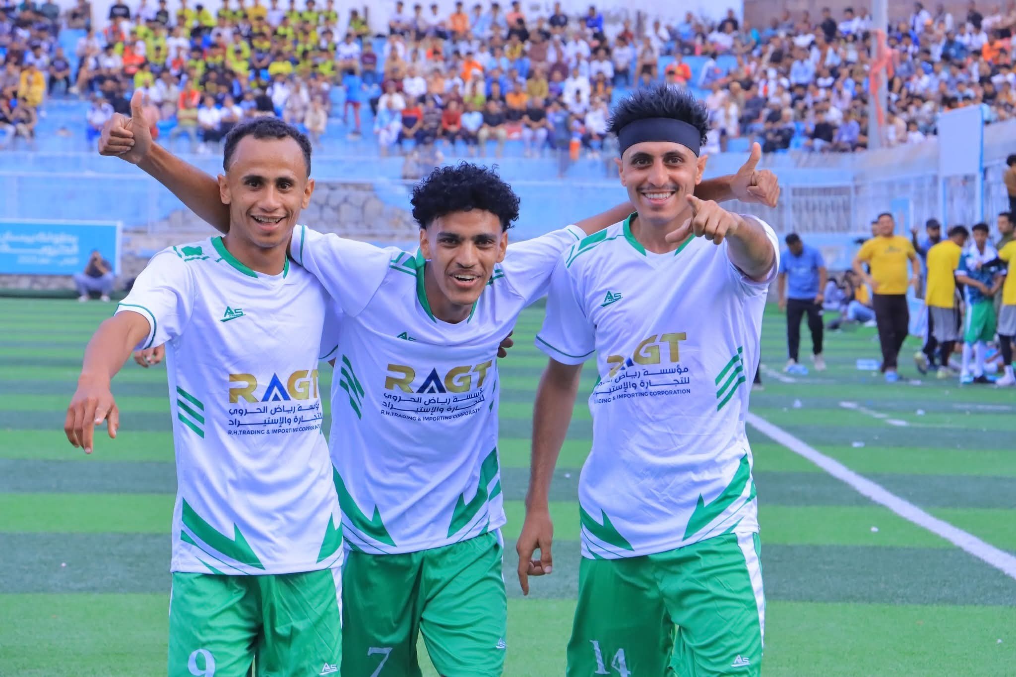 شعب إب يتغلب على الرشيد بهدف نظيف في بطولة بيسان الكروية الأولى
