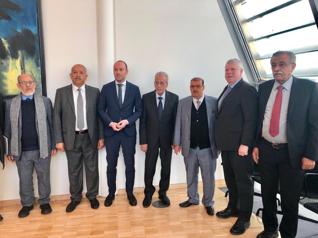 برلين..البركاني يلتقي المتحدث باسم الحزب المسيحي الحاكم في المان