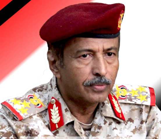 تشييع العميد أحمد علي احد قادة الجيش اليمني البارزين