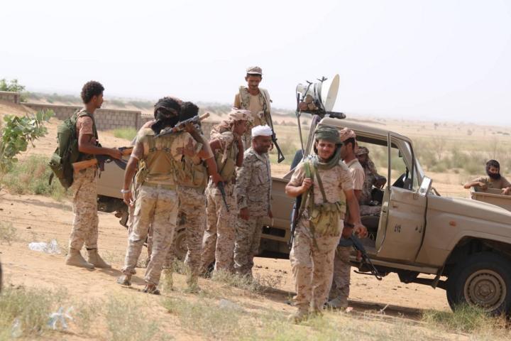 الجيش اليمني حرض
