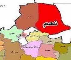 خريطة نهم صنعاء