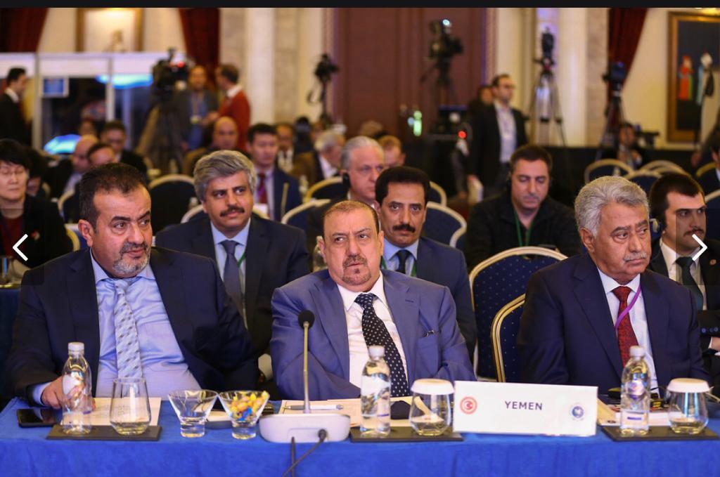 البركاني يلتقي وفدين من الصين وباكستان في انطاليا