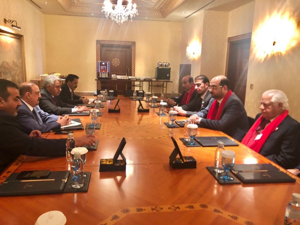 البركاني مع وفد البحرين في الجمعية البرلمانية الاسيوية