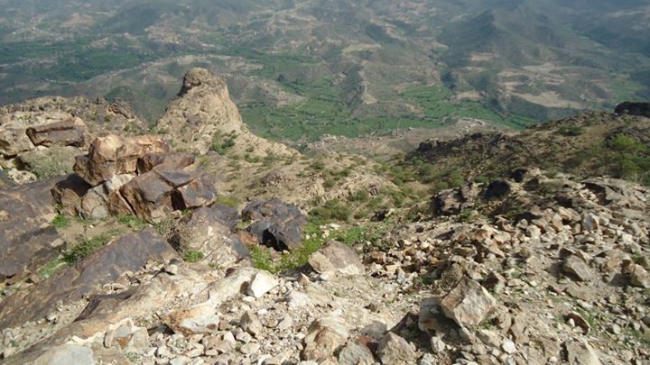 قلعة يراخ الحشا مديرية الضالع