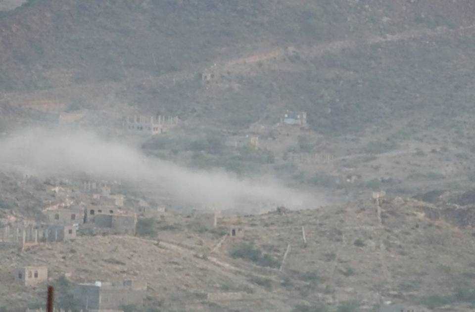 المواجهات في تعز( ارشيفية)