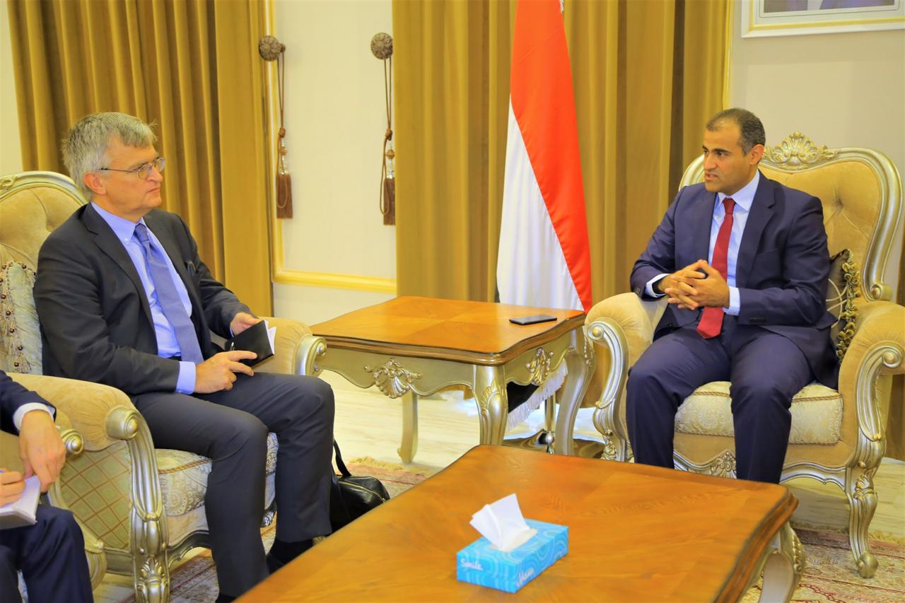 المبعوث السويدي الى اليمن يلتقي الخارجية اليمنية