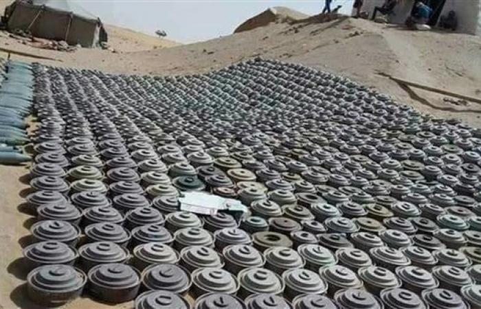 الحوثي يزرع مناطق اليمن بالالغام (ارشيفية )