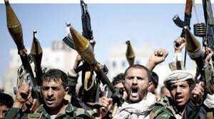 حوثيون مسلحون  بانواع الاسلحة