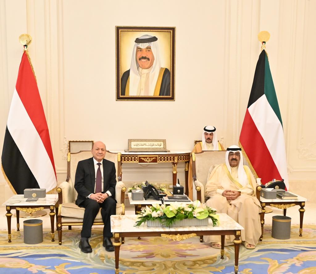 الرئيس العليمي يعيد العلاقات اليمنية الكويتية الى وضعها المتميز