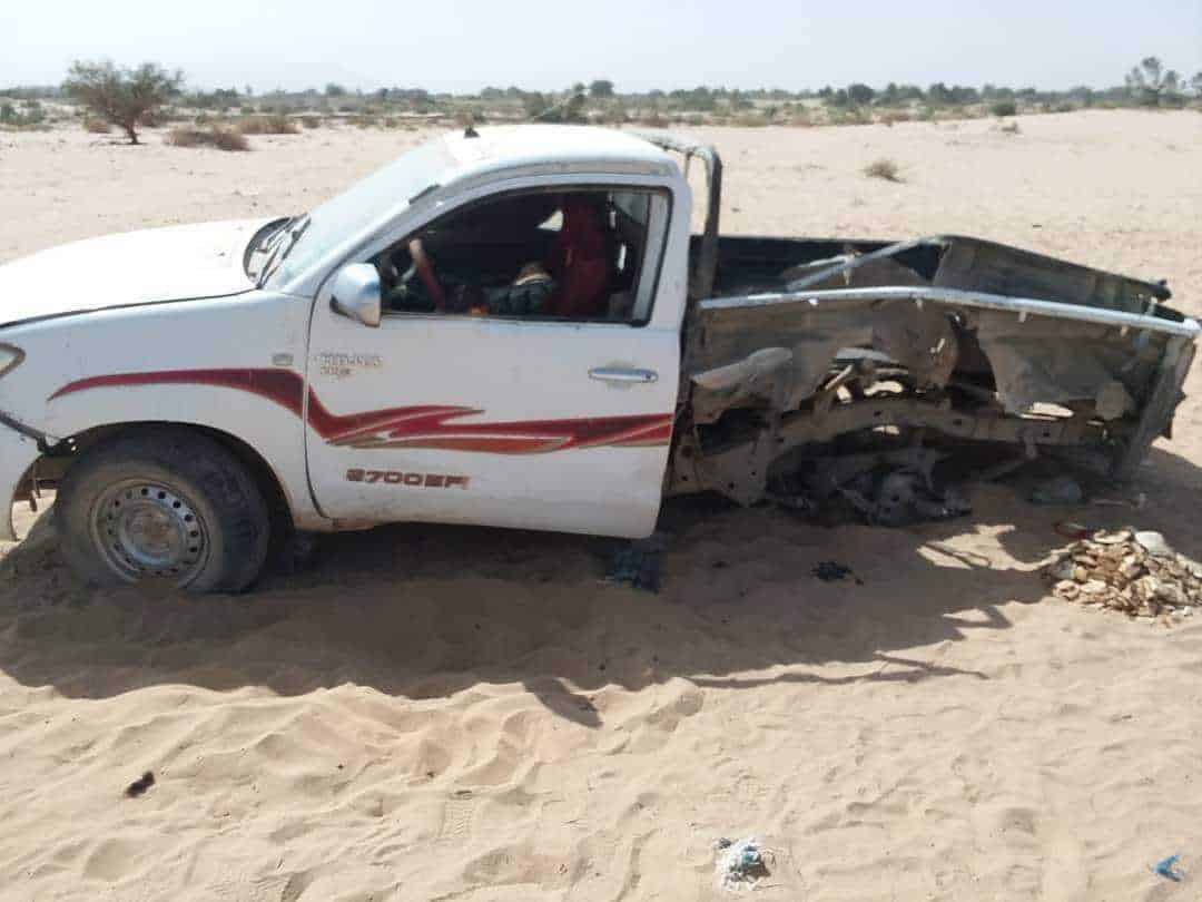 لغم حوثي يعطب سيارة ويقتل مواطنين في اليمن (ارشيفية)