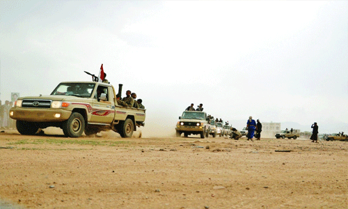 الحرب في كتاف ( ارشيفية )