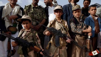 تجنيد الاطفال الحوثيين